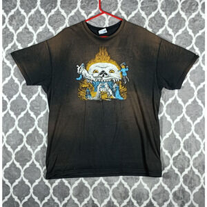 Johnny Vatos Shirt Men Extra Large Black Dia De Los Muertos Concert Oingo Boingo